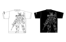 GUNDAM FIX FIGURATION Tシャツ RX-78ガンダム(白/黒)