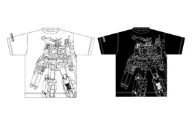GUNDAM FIX FIGURATION Tシャツ パーフェクトガンダム(白/黒)